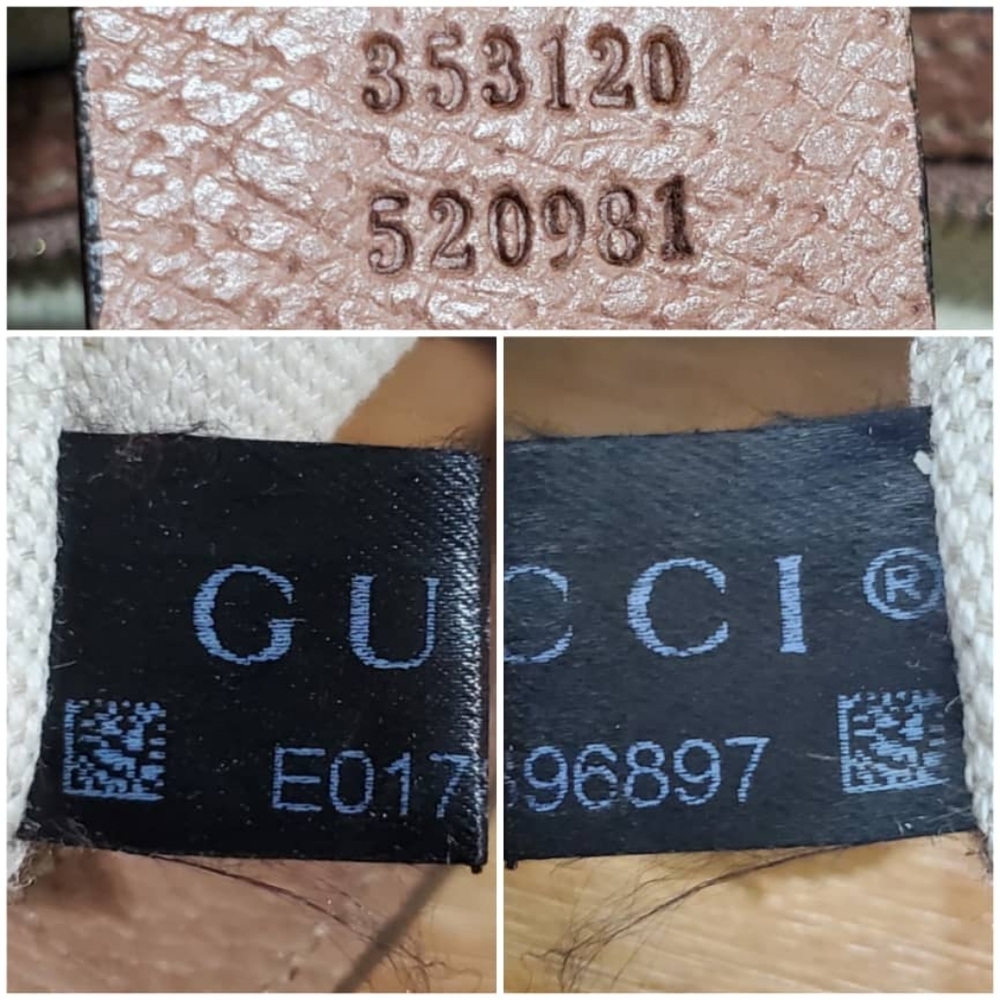 Authentic GUCCI Monogram Medium Bree Shoulder Bag - Picture 11 of 12